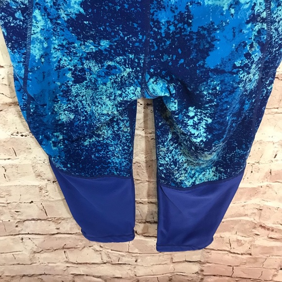 Athleta Splatter Be Free Knicker Capri Leggings - Picture 6 of 7